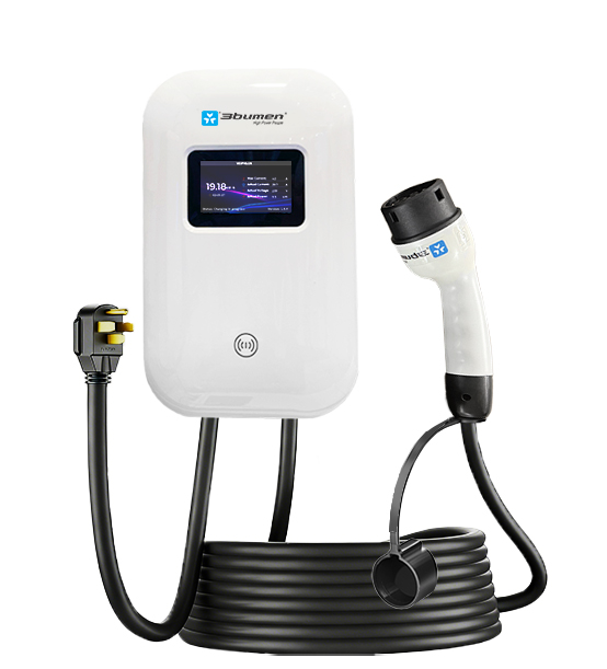 WALL BOX CAR CHARGER WHITE